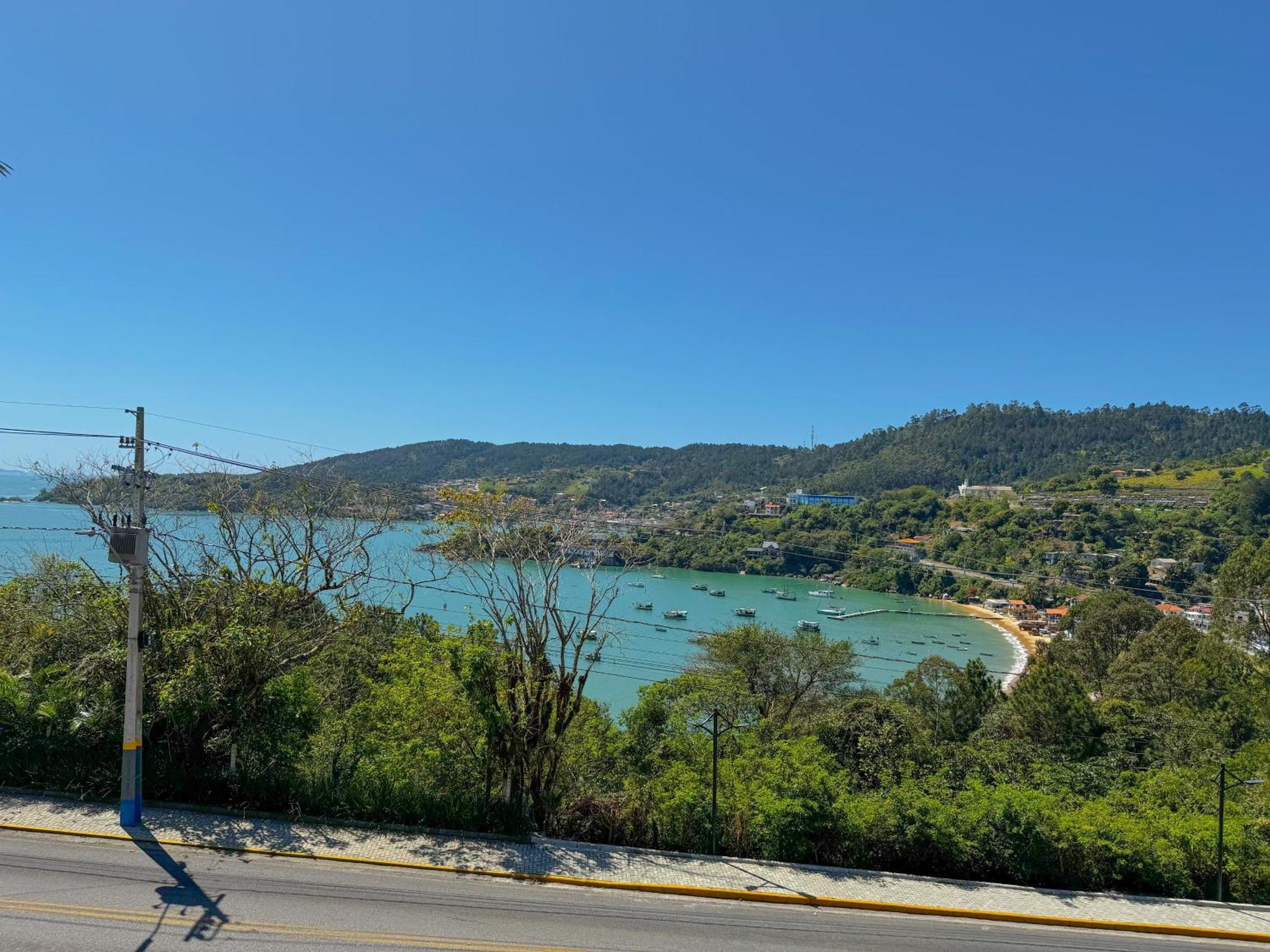 Casa Com Vista Para O Mar Em Governador Celso Ramos Exterior foto