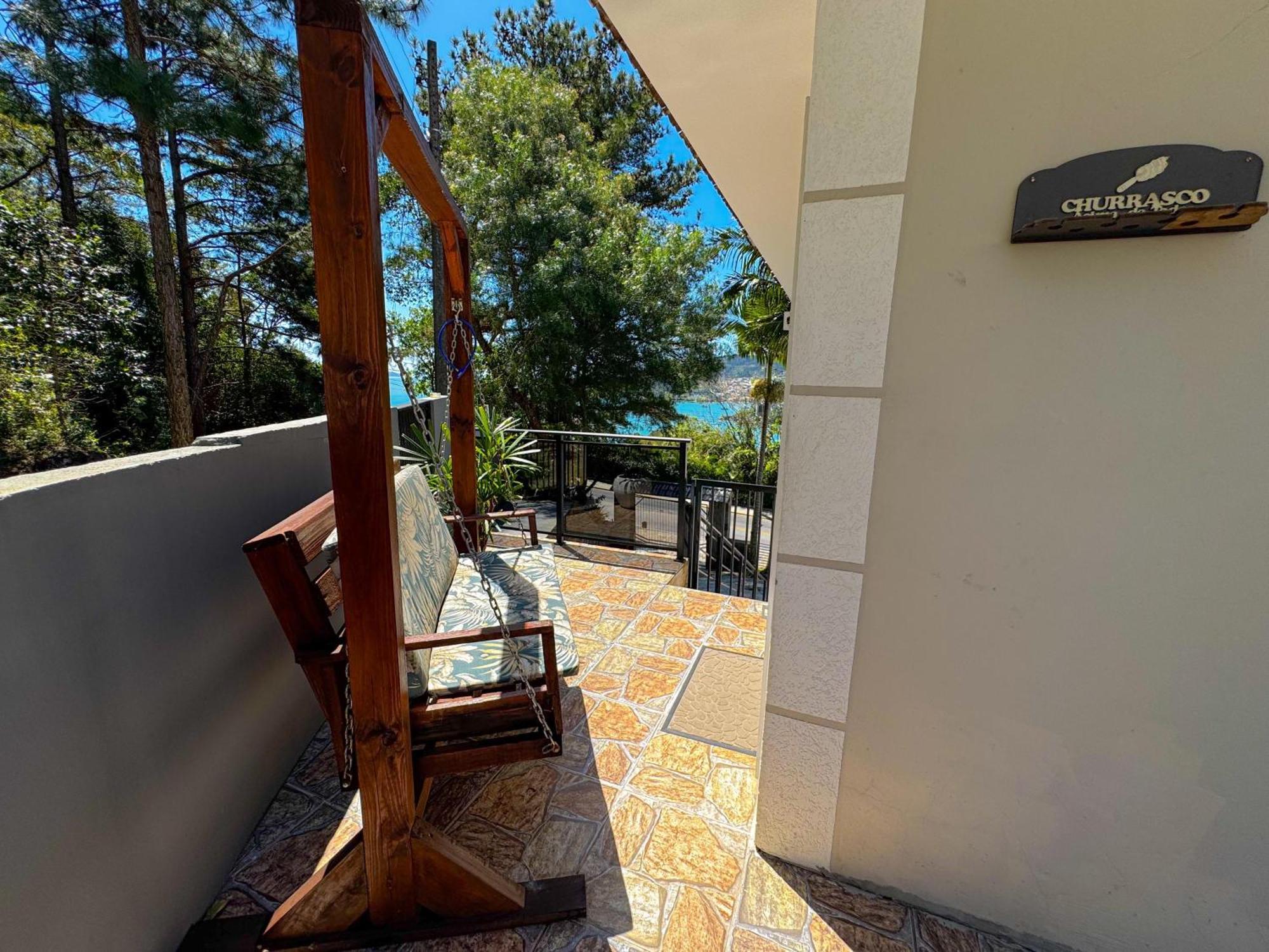 Casa Com Vista Para O Mar Em Governador Celso Ramos Exterior foto