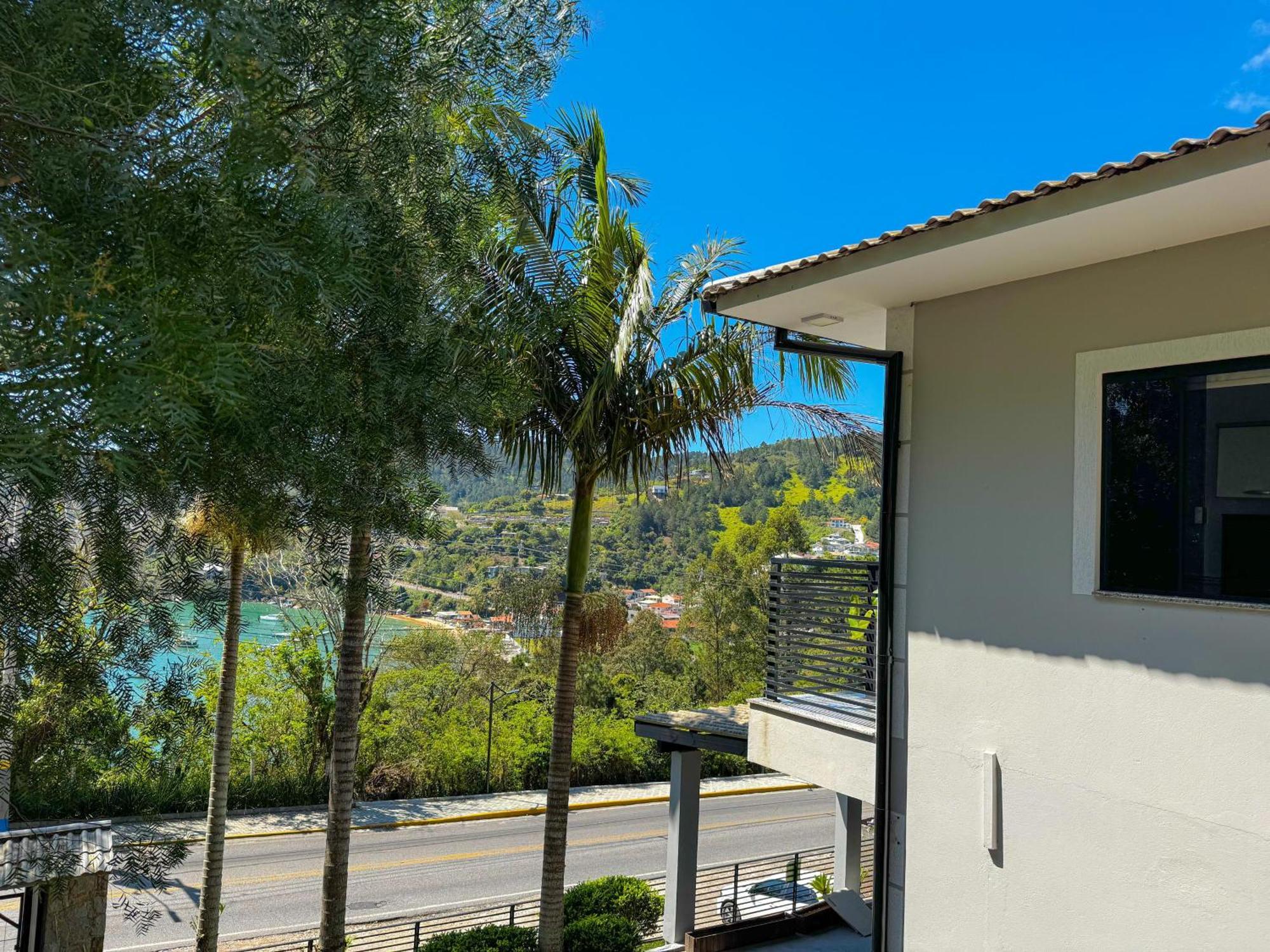 Casa Com Vista Para O Mar Em Governador Celso Ramos Exterior foto