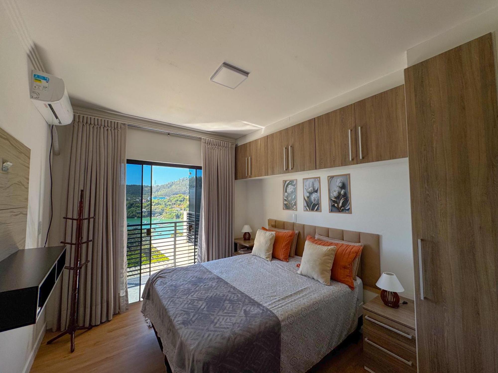 Casa Com Vista Para O Mar Em Governador Celso Ramos Exterior foto